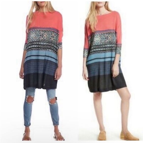 Free People Tops - Free People Womens Size XS Steppin Out Dress Tunic Oversized